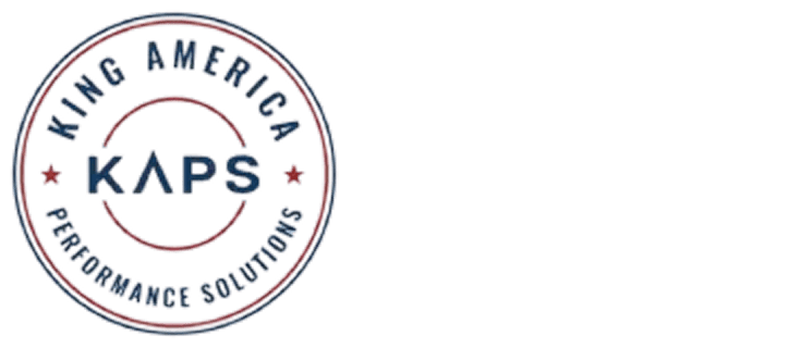 Retro-style circular logo with stars and text around a central monogram.